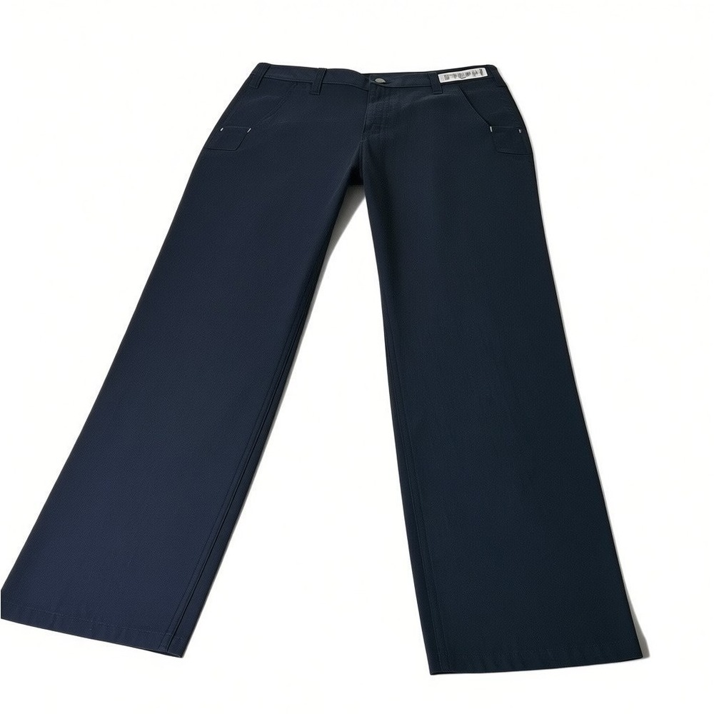 CARHARTT 74533-20 Lightweight Bicomponent Navy Work Pants Men's Size 36x30